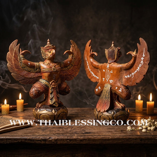 ✨🔥 Sacred "Phaya Khrut Maha Lap" (The Sovereign Garuda of Great Fortune) – 2014 Limited Masterpiece: Phra-achan Supphasit, Wat Bang Namchon – The Divine Engine for Absolute Authority, Financial Dominion, and Unstoppable Life Elevation!
