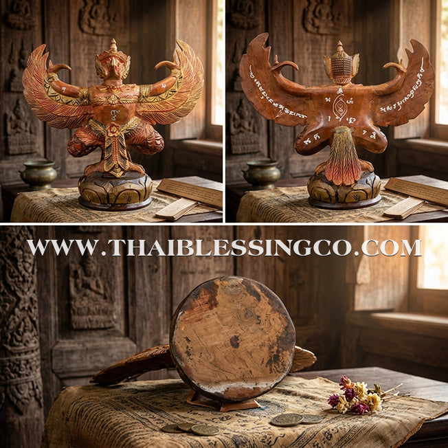 ✨🔥 Sacred "Phaya Khrut Maha Lap" (The Sovereign Garuda of Great Fortune) – 2014 Limited Masterpiece: Phra-achan Supphasit, Wat Bang Namchon – The Divine Engine for Absolute Authority, Financial Dominion, and Unstoppable Life Elevation!