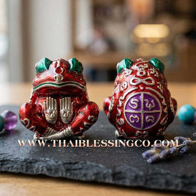 🐸 Sacred "Phaya Kob Khot Setthi" (The Billionaire Frog King) The Ultimate Engine for Explosive Trade, Swallowing Debt, and Manifesting Sovereign Riches!