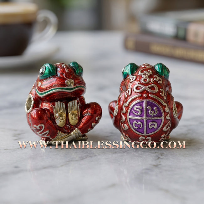 🐸 Sacred "Phaya Kob Khot Setthi" (The Billionaire Frog King) The Ultimate Engine for Explosive Trade, Swallowing Debt, and Manifesting Sovereign Riches!