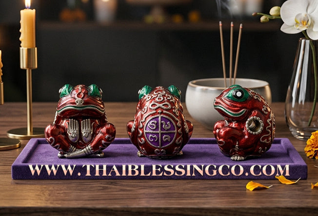🐸 Sacred "Phaya Kob Khot Setthi" (The Billionaire Frog King) The Ultimate Engine for Explosive Trade, Swallowing Debt, and Manifesting Sovereign Riches!