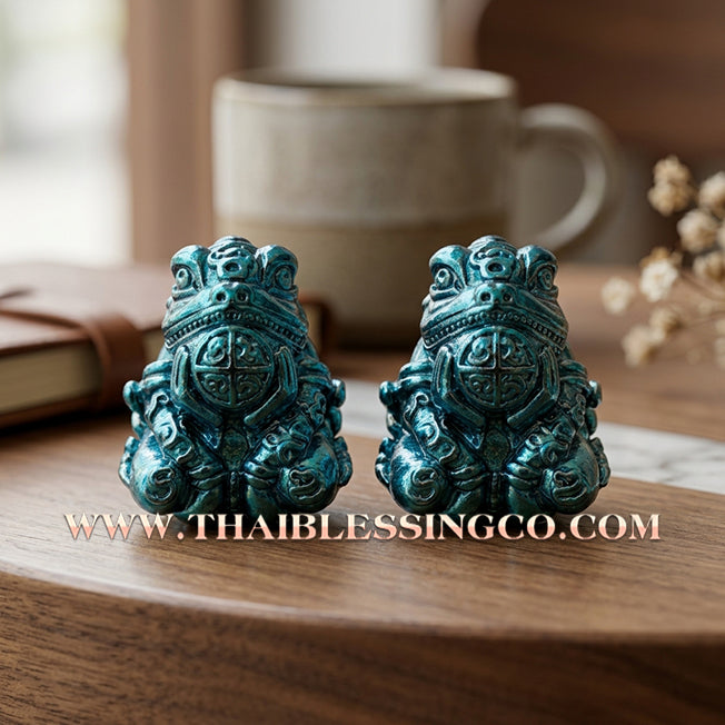 🐸 Sacred "Phaya Kob Kin Duean" (The Moon-Eating Frog King) The Ultimate Engine for Career Breakthroughs, Swallowing Debt, and Manifesting Elite Riches!