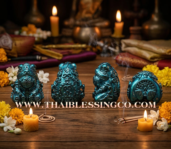 🐸 Sacred "Phaya Kob Kin Duean" (The Moon-Eating Frog King) The Ultimate Engine for Career Breakthroughs, Swallowing Debt, and Manifesting Elite Riches!