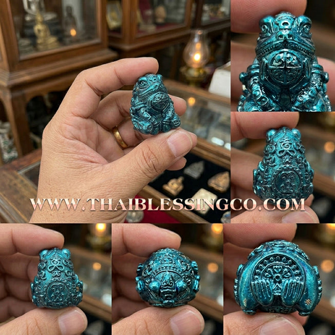 🐸 Sacred "Phaya Kob Kin Duean" (The Moon-Eating Frog King) The Ultimate Engine for Career Breakthroughs, Swallowing Debt, and Manifesting Elite Riches!