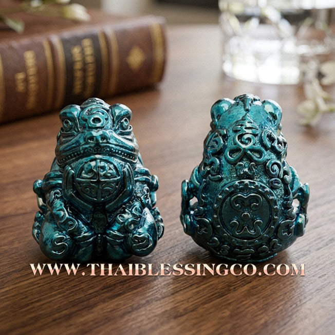 🐸 Sacred "Phaya Kob Kin Duean" (The Moon-Eating Frog King) The Ultimate Engine for Career Breakthroughs, Swallowing Debt, and Manifesting Elite Riches!