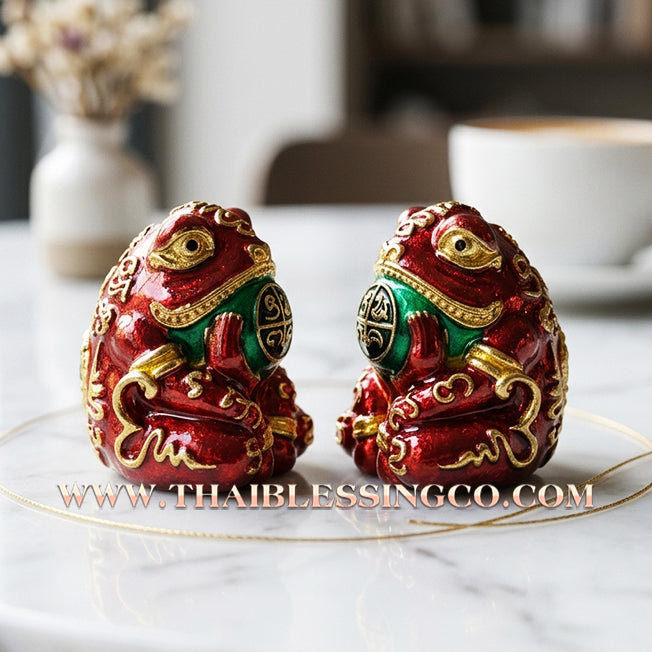 🐸 Sacred "Phaya Kob Kin Duean" (The Moon-Eating Frog King) The Ultimate Power Engine for Career Ascension, Swallowing Debt, and Manifesting Unstoppable Fortune!