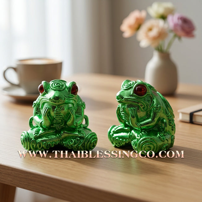 ✨🐸 Sacred "Phaya Kob Kin Duean" (The Moon-Eating Frog King) – Maha Yant Pan Lan (Billionaire Yantra) The Ultimate Engine for Swallowing Debt and Manifesting Billionaire-Level Wealth!