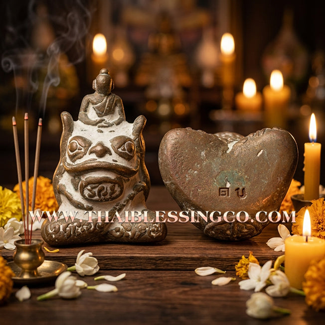 ✨🐸 Sacred "Phaya Kob Kin Duean" (The Moon-Eating Frog King) – Sacred Chanuan Alloy Edition: Luang Phor Upatchaya Kaew, Wat Mae Jong, Chiang Mai (2019) – The Ultimate Engine for Consuming Debt, Swallowing Riches, and Unstoppable Financial Dominance!