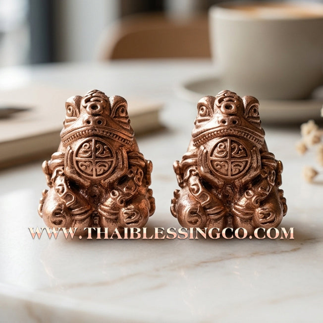 🐸 Sacred "Phaya Kob Kin Duean" (The Moon-Eating Frog King) – The Ultimate Alchemical Tool for Career Advancement, Debt Consumption, and Massive Wealth Magnetism!