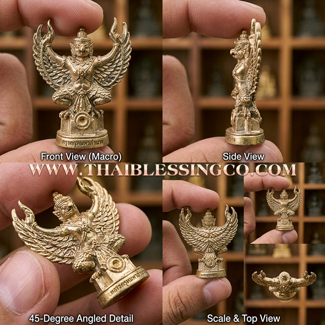 🦅 Sacred "Phaya Krut Maha Amnat" (The Sovereign Garuda) – Alpaca Silver Edition: Luang Pu Khambu, Wat Kud Chomphu – The Ultimate Engine for Absolute Power, Sky-High Wealth, and Unstoppable Business Dominance!