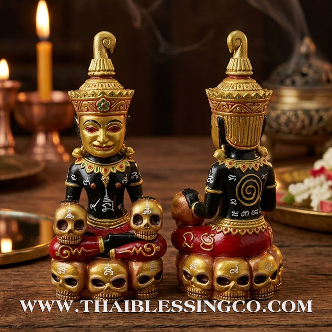 ✨🔥 Sacred "Phaya Ngang Kao Kot" – Mystic Altar Edition: Phra Ajarn Amnat, Samnak Maha Weero (2024) – The Divine Engine for Primal Attraction, Sovereign Wealth, and Unstoppable Life Elevation!