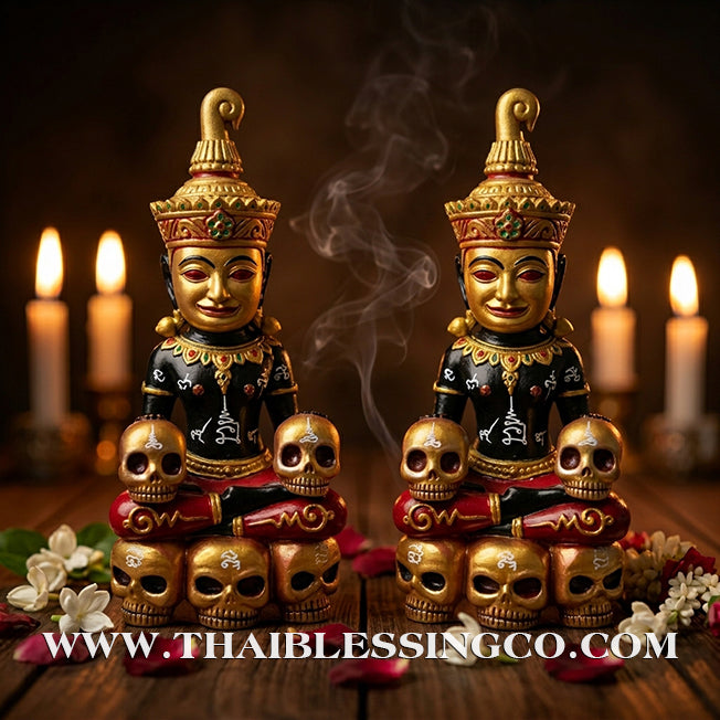 ✨🔥 Sacred "Phaya Ngang Kao Kot" – Mystic Altar Edition: Phra Ajarn Amnat, Samnak Maha Weero (2024) – The Divine Engine for Primal Attraction, Sovereign Wealth, and Unstoppable Life Elevation!