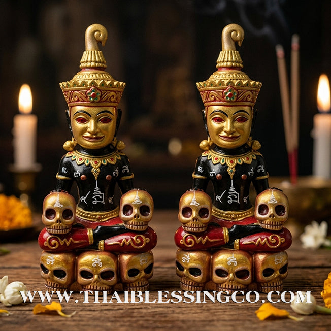 ✨🔥 Sacred "Phaya Ngang Kao Kot" – Mystic Altar Edition: Phra Ajarn Amnat, Samnak Maha Weero (2024) – The Divine Engine for Primal Attraction, Sovereign Wealth, and Unstoppable Life Elevation!