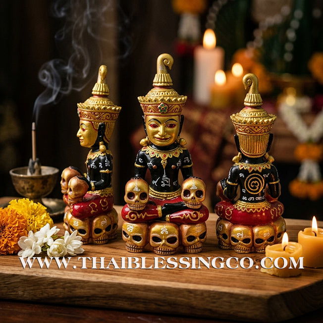 ✨🔥 Sacred "Phaya Ngang Kao Kot" – Mystic Altar Edition: Phra Ajarn Amnat, Samnak Maha Weero (2024) – The Divine Engine for Primal Attraction, Sovereign Wealth, and Unstoppable Life Elevation!