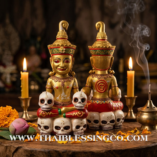 ✨🔥 Sacred "Phaya Ngang Kao Kot" – Mystic Altar Edition: Phra Ajarn Amnat, Samnak Maha Weero (2024) – The Divine Engine for Primal Attraction, Sovereign Wealth, and Unstoppable Life Elevation!