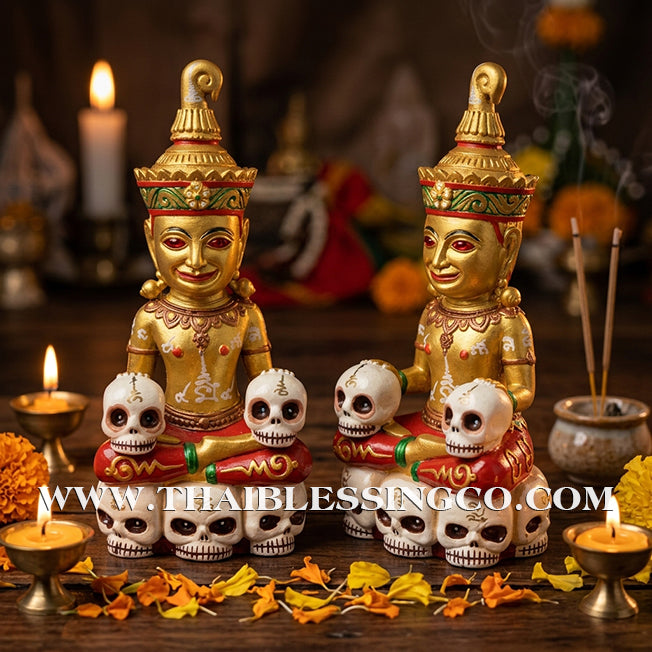 ✨🔥 Sacred "Phaya Ngang Kao Kot" – Mystic Altar Edition: Phra Ajarn Amnat, Samnak Maha Weero (2024) – The Divine Engine for Primal Attraction, Sovereign Wealth, and Unstoppable Life Elevation!