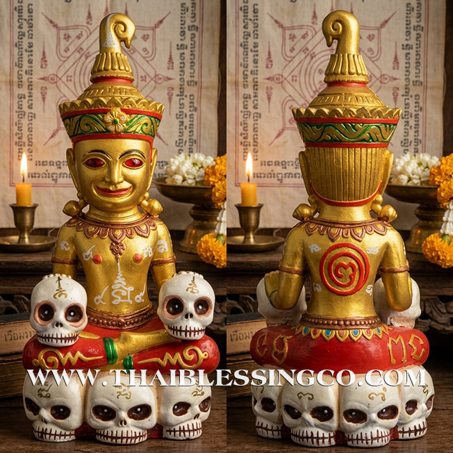 ✨🔥 Sacred "Phaya Ngang Kao Kot" – Mystic Altar Edition: Phra Ajarn Amnat, Samnak Maha Weero (2024) – The Divine Engine for Primal Attraction, Sovereign Wealth, and Unstoppable Life Elevation!