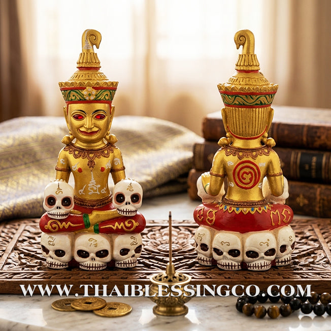 ✨🔥 Sacred "Phaya Ngang Kao Kot" – Mystic Altar Edition: Phra Ajarn Amnat, Samnak Maha Weero (2024) – The Divine Engine for Primal Attraction, Sovereign Wealth, and Unstoppable Life Elevation!