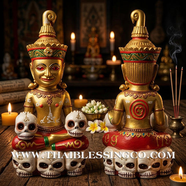 ✨🔥 Sacred "Phaya Ngang Kao Kot" – Mystic Altar Edition: Phra Ajarn Amnat, Samnak Maha Weero (2024) – The Divine Engine for Primal Attraction, Sovereign Wealth, and Unstoppable Life Elevation!
