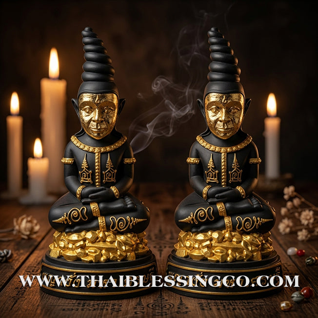✨🔥 Sacred "Phaya Ngang Maha Setthee" (The Millionaire King of Charms) – Altar Edition: Luang Por Klom, Wat Khok U-Thong (2023) – The Divine Engine for Massive Prosperity, Irresistible Magnetism, and Unstoppable Life Elevation!