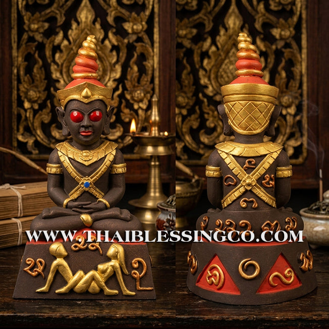 ✨🔥 Sacred "Phaya Ngang Patamang Lokeeya" – Mystic Mineral Altar Edition: Ajarn Nan Sit, Samnak Thian Lanna Maha Choke (2025) – The Divine Engine for Primal Attraction, Lanna Sorcery, and Unstoppable Life Elevation!