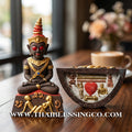 ✨🔥 Sacred "Phaya Ngang Patamang Lokeeya" – Mystic Mineral Altar Edition: Ajarn Nan Sit, Samnak Thian Lanna Maha Choke (2025) – The Divine Engine for Primal Attraction, Lanna Sorcery, and Unstoppable Life Elevation!