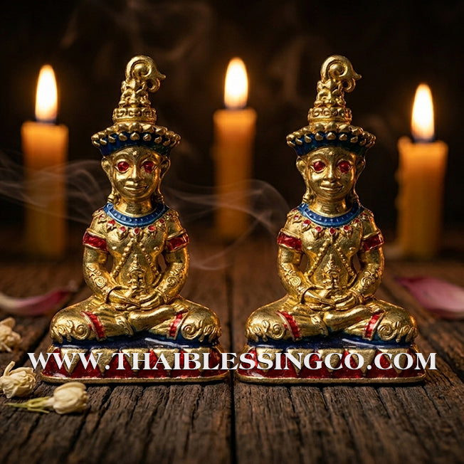 ✨🔥 Sacred "Phaya Ngang Sap Saneha" – Golden Bell Bronze Edition: Luang Hor Mian, Wat Ban Janiang (2023) – The Divine Engine for Cambodian Sorcery, Irresistible Attraction, and Unstoppable Life Elevation!