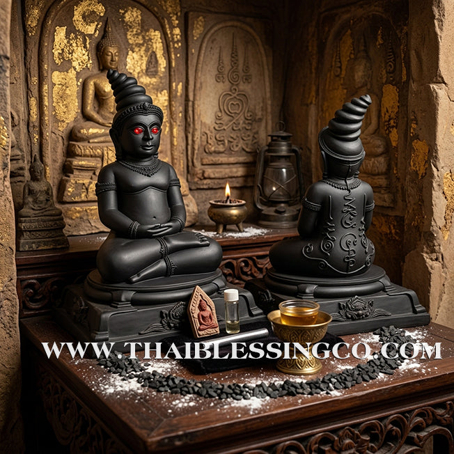 ✨🔥 Sacred "Phaya Ngang" – Pure Mineral Ore Edition: Ajarn San Kongwet (2017) – The Divine Engine for Primal Attraction, Commercial Dominion, and Unstoppable Life Elevation!