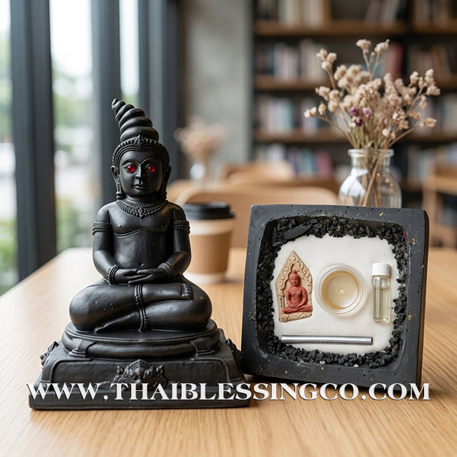✨🔥 Sacred "Phaya Ngang" – Pure Mineral Ore Edition: Ajarn San Kongwet (2017) – The Divine Engine for Primal Attraction, Commercial Dominion, and Unstoppable Life Elevation!
