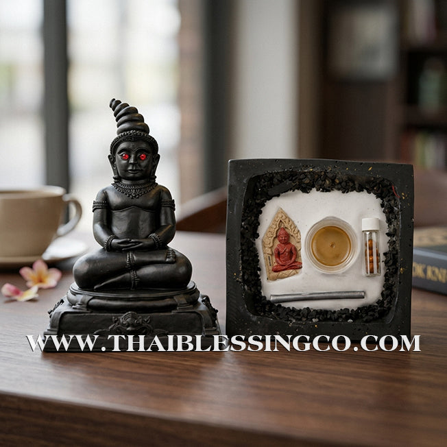 ✨🔥 Sacred "Phaya Ngang" – Pure Mineral Ore Edition: Ajarn San Kongwet (2017) – The Divine Engine for Primal Attraction, Commercial Dominion, and Unstoppable Life Elevation!