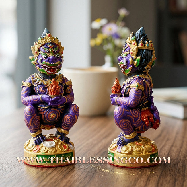 🔥 Sacred "Phaya Si Hu Ha Ta" (The Lanna Wealth Deity) – Sap Lanna Edition: Kruba Kamfan, Wat Ko Choke (2023) – The Ultimate Engine for Windfall Wealth, Financial Transmutation, and Sovereign Success!