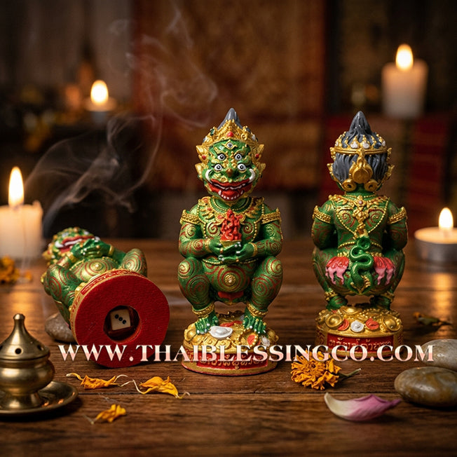 🔥 Sacred "Phaya Si Hu Ha Ta" (The Lanna Wealth Deity) – Sap Lanna Edition: Kruba Kamfan, Wat Ko Choke (2023) – The Ultimate Engine for Windfall Wealth, Financial Transmutation, and Sovereign Success!