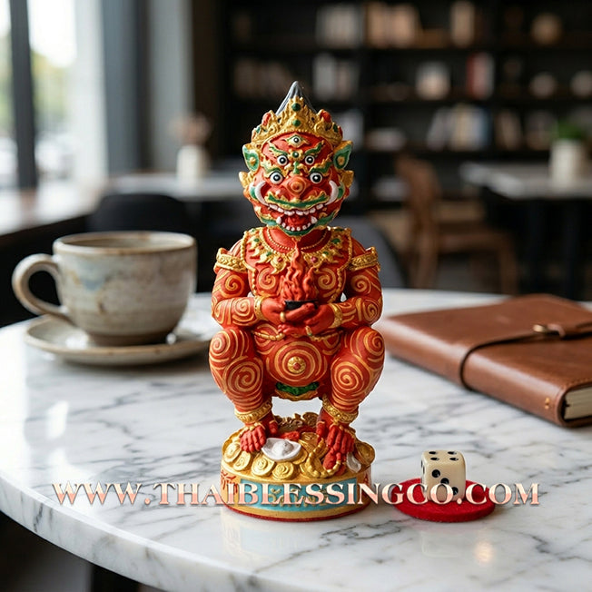 🔥 Sacred "Phaya Si Hu Ha Ta" (The Lanna Wealth Deity) – Sap Lanna Edition: Kruba Kamfan, Wat Ko Choke (2023) – The Ultimate Engine for Windfall Wealth, Financial Transmutation, and Sovereign Success!
