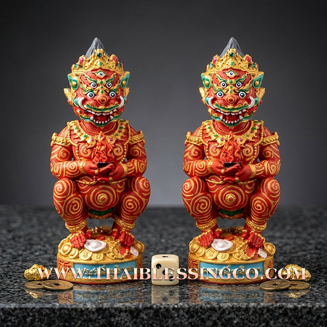 🔥 Sacred "Phaya Si Hu Ha Ta" (The Lanna Wealth Deity) – Sap Lanna Edition: Kruba Kamfan, Wat Ko Choke (2023) – The Ultimate Engine for Windfall Wealth, Financial Transmutation, and Sovereign Success!