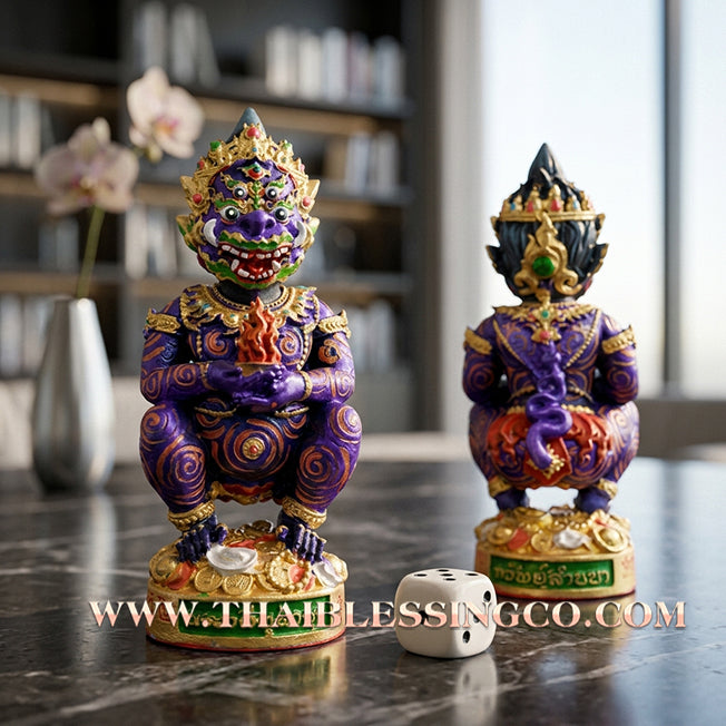 🔥 Sacred "Phaya Si Hu Ha Ta" (The Lanna Wealth Deity) – Sap Lanna Edition: Kruba Kamfan, Wat Ko Choke (2023) – The Ultimate Engine for Windfall Wealth, Financial Transmutation, and Sovereign Success!