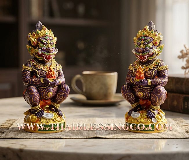 ✨🔥 Sacred "Phaya Si Hu Ha Ta" (The Lanna Wealth Deity) – Sub Lanna Edition: Kruba Kamfan, Wat Ko Choke (2023) – The Essential Engine for Rapid Fortune, Market Command, and Sovereign Influence!