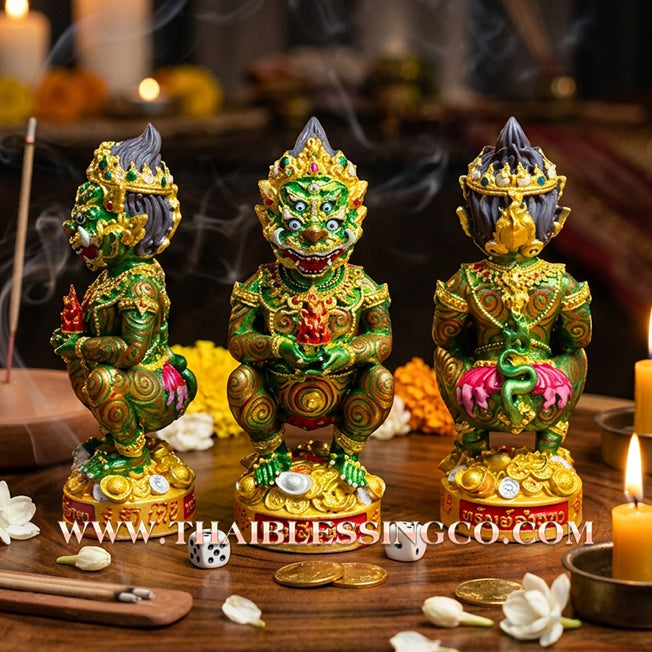 ✨🔥 Sacred "Phaya Si Hu Ha Ta" (The Lanna Wealth Deity) – Sub Lanna Edition: Kruba Kamfan, Wat Ko Choke (2023) – The Essential Engine for Rapid Fortune, Market Command, and Sovereign Influence!