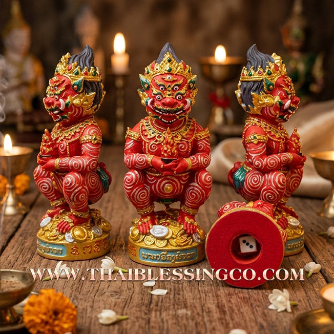 ✨🔥 Sacred "Phaya Si Hu Ha Ta" (The Lanna Wealth Deity) – Sub Lanna Edition: Kruba Kamfan, Wat Ko Choke (2023) – The Essential Engine for Rapid Fortune, Market Command, and Sovereign Influence!