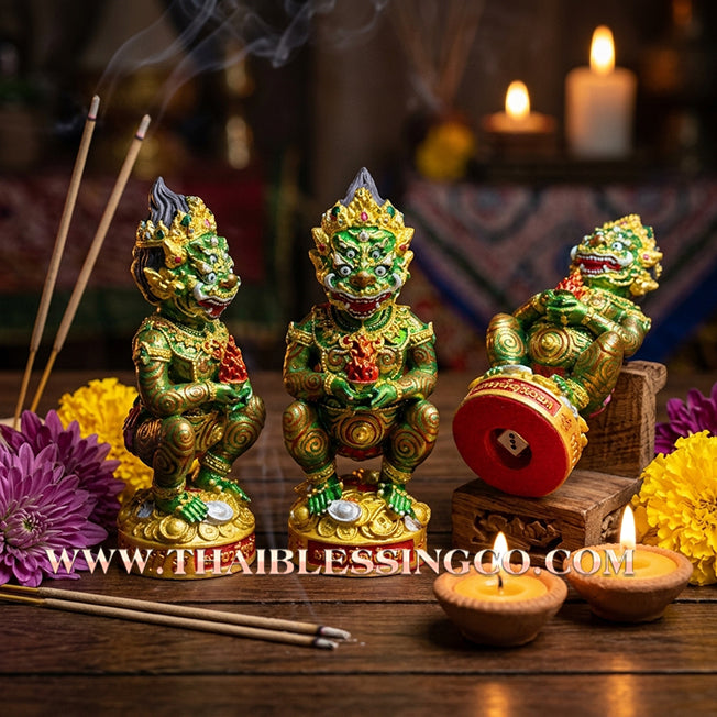 ✨🔥 Sacred "Phaya Si Hu Ha Ta" (The Lanna Wealth Deity) – Sub Lanna Edition: Kruba Kamfan, Wat Ko Choke (2023) – The Essential Engine for Rapid Fortune, Market Command, and Sovereign Influence!