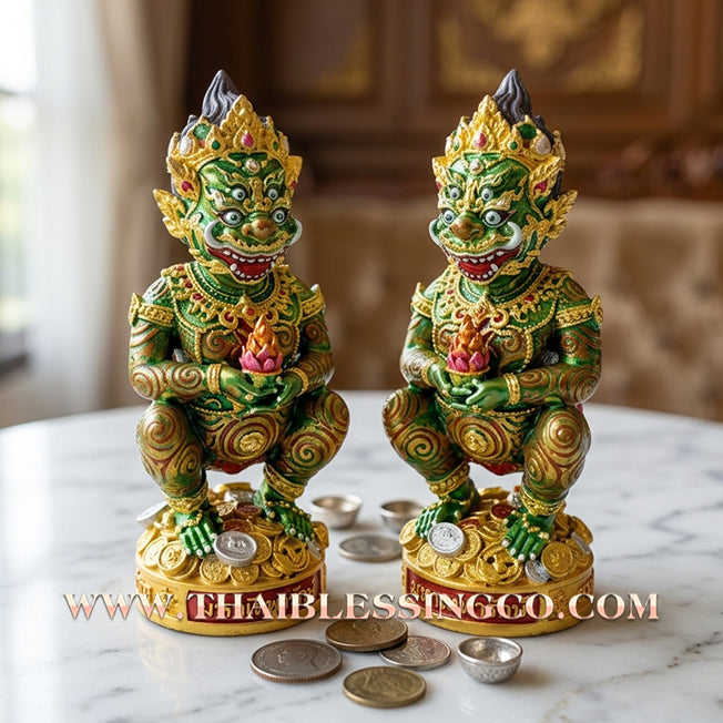 ✨🔥 Sacred "Phaya Si Hu Ha Ta" (The Lanna Wealth Deity) – Sub Lanna Edition: Kruba Kamfan, Wat Ko Choke (2023) – The Essential Engine for Rapid Fortune, Market Command, and Sovereign Influence!