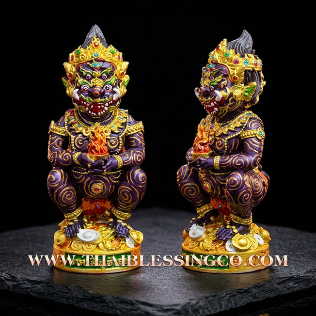 ✨🔥 Sacred "Phaya Si Hu Ha Ta" (The Lanna Wealth Deity) – Sub Lanna Edition: Kruba Kamfan, Wat Ko Choke (2023) – The Essential Engine for Rapid Fortune, Market Command, and Sovereign Influence!