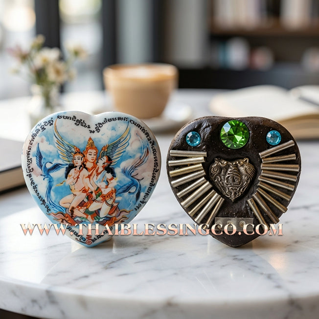 🎭 Sacred "Phet Phaya Thorn" Locket (The Celestial Enchanter) The Ultimate Engine for Hypnotic Attraction, Romantic Dominance, and Commercial Charisma!