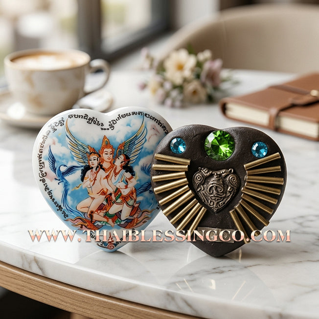 🎭 Sacred "Phet Phaya Thorn" Locket (The Celestial Enchanter) The Ultimate Engine for Hypnotic Attraction, Romantic Dominance, and Commercial Charisma!