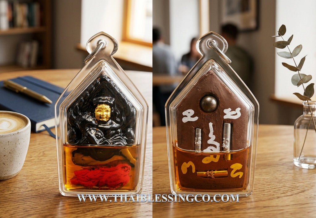 💖 Sacred Phet Phayathorn "The Divine Enchanter" Medallion - Infused with Secret Attraction Oils (2026 Cemetery Edition) - Blessed by Lersi Somdej (Kruba Det), Ban Rattanakosin