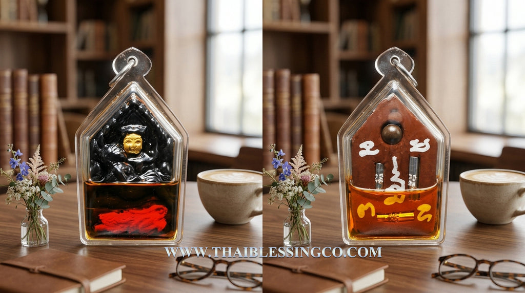 💖 Sacred Phet Phayathorn "The Divine Enchanter" Medallion - Infused with Secret Attraction Oils (2026 Cemetery Edition) - Blessed by Lersi Somdej (Kruba Det), Ban Rattanakosin