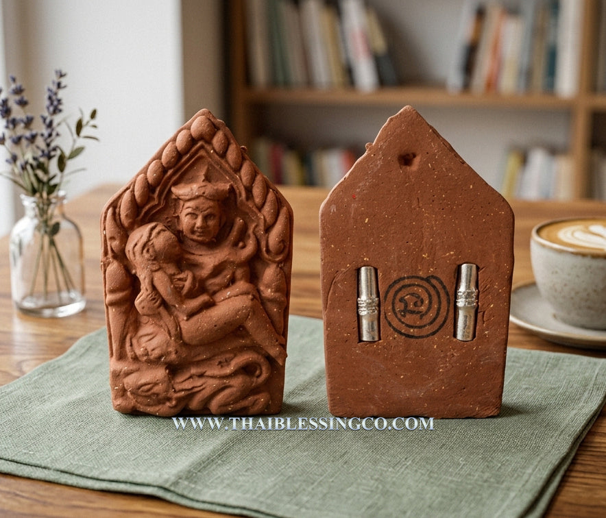💖 Sacred Phet Phayathorn "The Divine Enchanter" Medallion - Infused with Secret Attraction Oils (2026 Cemetery Edition) - Blessed by Lersi Somdej (Kruba Det), Ban Rattanakosin