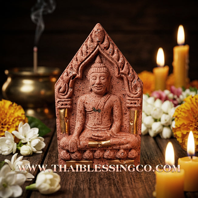 🔱 Sacred Phra Khun Paen "The Legend of Southern Sorcery": Authentic Thai Holy Ore & 108 Herb Amulet for Supreme Mercy, Safety, and Infinite Wealth by Arjan Prachuap (2010)