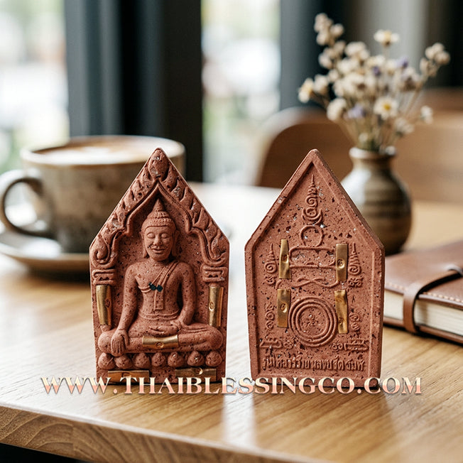 🔱 Sacred Phra Khun Paen "The Legend of Southern Sorcery": Authentic Thai Holy Ore & 108 Herb Amulet for Supreme Mercy, Safety, and Infinite Wealth by Arjan Prachuap (2010)