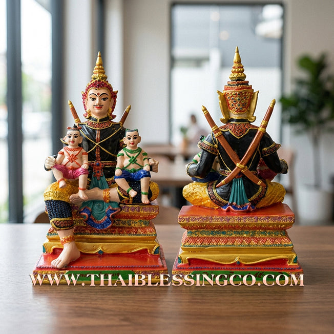 🔥 Sacred "Phra Khun Paen" (The Sovereign of Attraction & Victory) – Hand-Painted Alchemical Edition: Luang Pu Key, Wat Sri Lamyong (2013) – The High-Velocity Engine for Absolute Influence, Financial Dominance, and Unstoppable Prosperity!