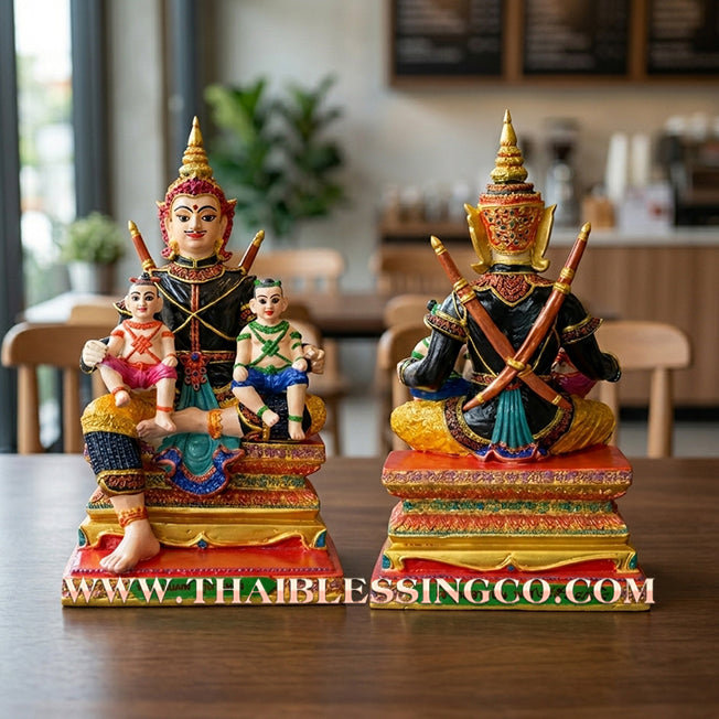 🔥 Sacred "Phra Khun Paen" (The Sovereign of Attraction & Victory) – Hand-Painted Alchemical Edition: Luang Pu Key, Wat Sri Lamyong (2013) – The High-Velocity Engine for Absolute Influence, Financial Dominance, and Unstoppable Prosperity!